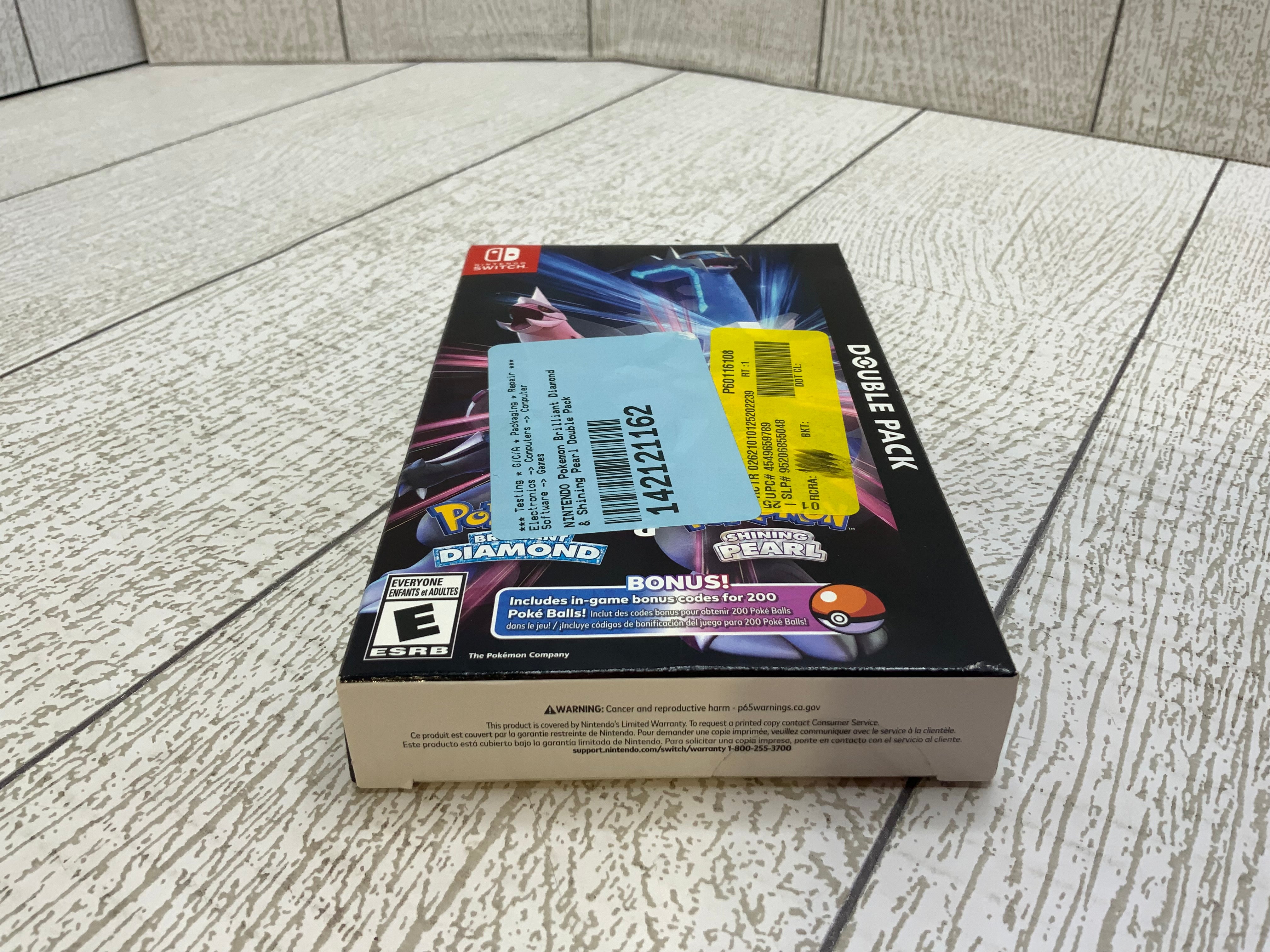 Pokémon Brilliant Diamond & Pokémon Shining Pearl Double Pack (7959402283246)